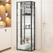Waldo 2 Door Glass Display Cabinet
